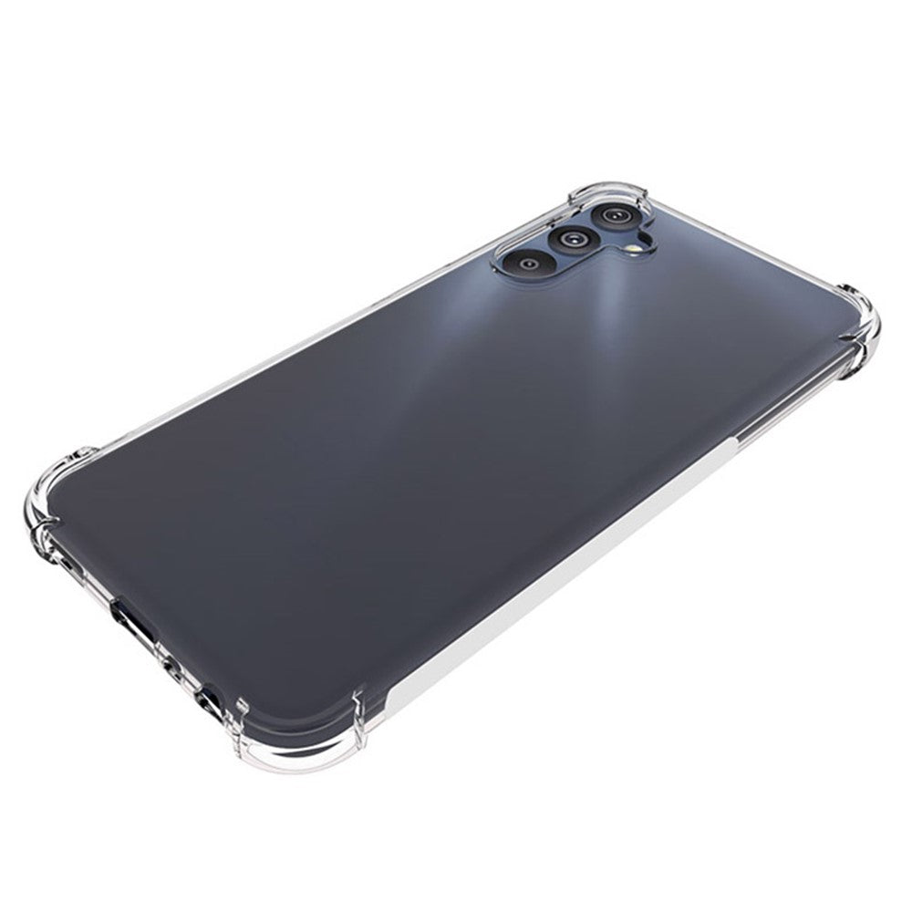 For Samsung Galaxy F34 5G / M34 5G Flexible TPU Phone Cover HD Clear Phone Case Anti-scratch Shell