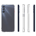 For Samsung Galaxy F34 5G / M34 5G Flexible TPU Phone Cover HD Clear Phone Case Anti-scratch Shell