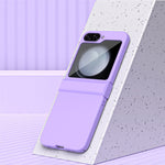 For Samsung Galaxy Z Flip5 5G Hard PC Phone Case Hinge Protection Drop-proof Mobile Protective Cover