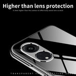 MOFI For Oppo A58 4G Super Clear Cell Phone Case Soft TPU Mobile Phone Cover Shell