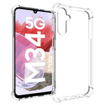 Samsung Galaxy M34 5G / F34 5G Stötsäkert mobilskal Transparent Anti-Damm TPU mobilskal