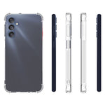 Samsung Galaxy M34 5G / F34 5G Stötsäkert mobilskal Transparent Anti-Damm TPU mobilskal