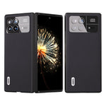 ABEEL För Xiaomi Mix Fold 3 5G Skyddande Bakstycke Texturerat PU-läder + PC mobilskal