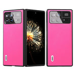 ABEEL För Xiaomi Mix Fold 3 5G Skyddande Bakstycke Texturerat PU-läder + PC mobilskal
