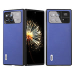 ABEEL För Xiaomi Mix Fold 3 5G Skyddande Bakstycke Texturerat PU-läder + PC mobilskal