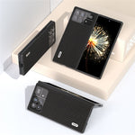 ABEEL For Xiaomi Mix Fold 3 5G Hard PC + PU Protective Case Carbon Fiber Texture Folding Phone Cover