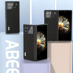 ABEEL For Xiaomi Mix Fold 3 5G Hard PC + PU Protective Case Carbon Fiber Texture Folding Phone Cover