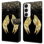For Samsung Galaxy S23 FE Wallet Leather Phone Case 3D Pattern Printing Phone Stand Cover