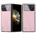 ABEEL For Xiaomi Mix Fold 3 5G PU Leather Coated PC Anti-Drop Case Cowhide Texture Shockproof Phone Cover