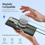 For Samsung Galaxy S23 Ultra Leather Case DUX DUCIS Skin X Pro Series Flip Cover Magnetic Case