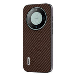 ABEEL For Huawei Mate 60 Pro Carbon Fiber Texture Phone Case PU Leather+PC+TPU Phone Cover