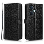 Til OnePlus Nord CE3 5G / Oppo K11 5G Pung-stander Telefoncover Prikket PU-læderetui