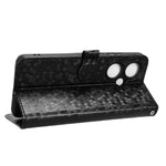 Til OnePlus Nord CE3 5G / Oppo K11 5G Pung-stander Telefoncover Prikket PU-læderetui
