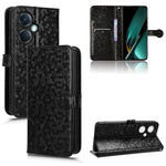 For OnePlus Nord CE3 5G / Oppo K11 5G Wallet Stand Phone Case Dot Imprinted PU Leather Cover