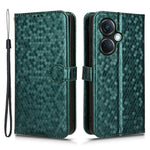 Til OnePlus Nord CE3 5G / Oppo K11 5G Pung-stander Telefoncover Prikket PU-læderetui