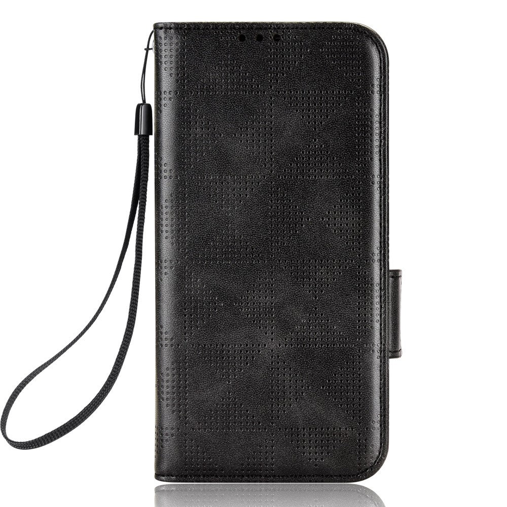 For Samsung Galaxy Z Fold5 5G Stand Phone Cover PU Leather Imprinted Triangle Wallet Case with Pen Holder