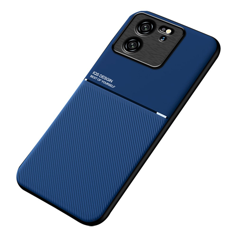 Xiaomi Redmi K60 Ultra / 13T / 13T Pro Reptåligt mobilskal Inbyggt metallplåtsfodral PU-läder + TPU-skal