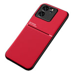 Xiaomi Redmi K60 Ultra / 13T / 13T Pro Reptåligt mobilskal Inbyggt metallplåtsfodral PU-läder + TPU-skal