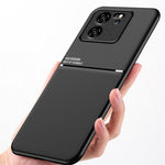 Xiaomi Redmi K60 Ultra / 13T / 13T Pro Reptåligt mobilskal Inbyggt metallplåtsfodral PU-läder + TPU-skal