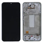 For Samsung Galaxy A34 5G A346 OEM Grade S AMOLED Screen and Digitizer Assembly + Frame Repair Part (without Logo)