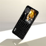 ABEEL For Oppo Find N3 Flip 5G Crocodile Texture Phone Cover Genuine Cow Leather Coated PC Folding Case