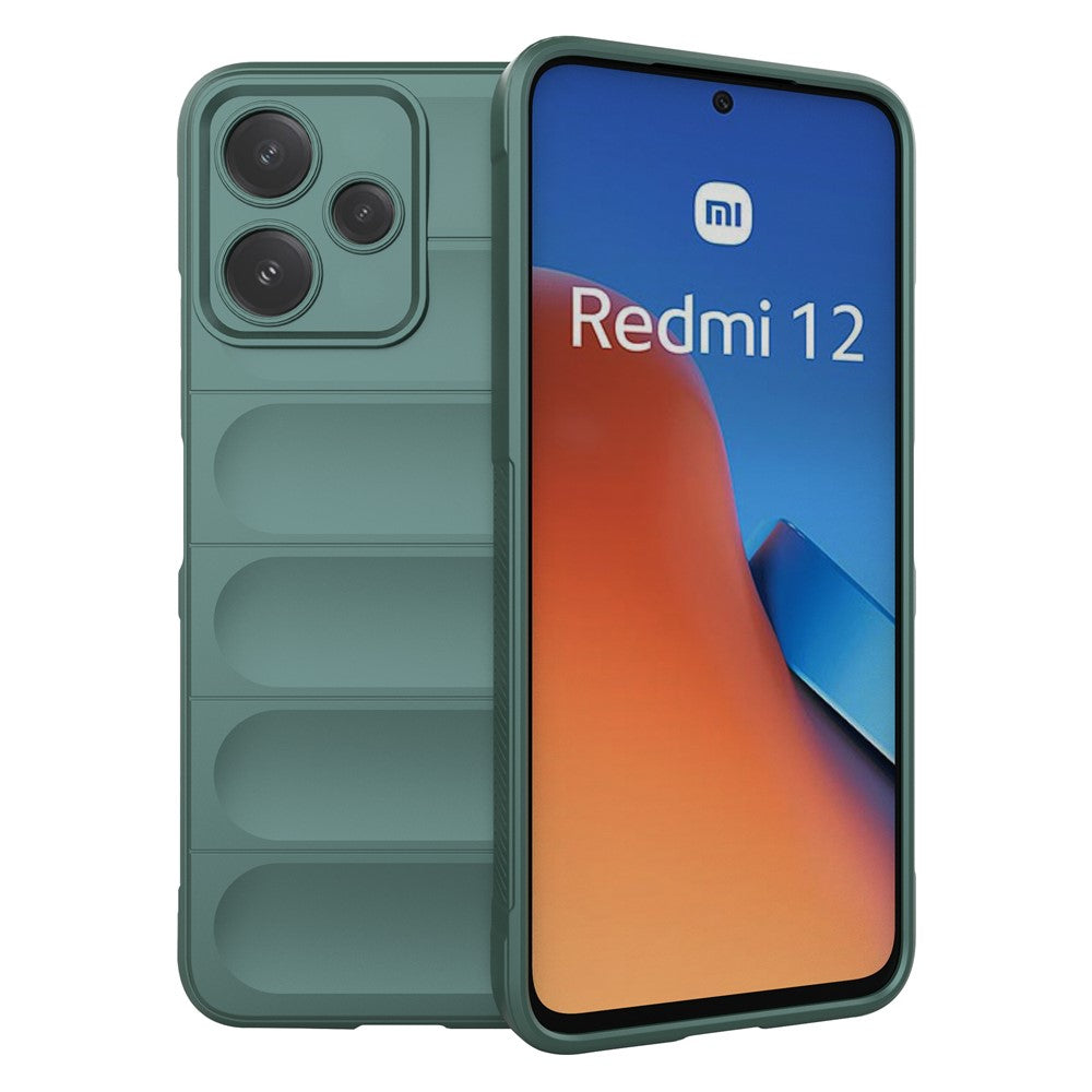 For Xiaomi Redmi 12 5G (Global) / Poco M6 Pro 5G Rugged TPU Cover Drop Protection Phone Case