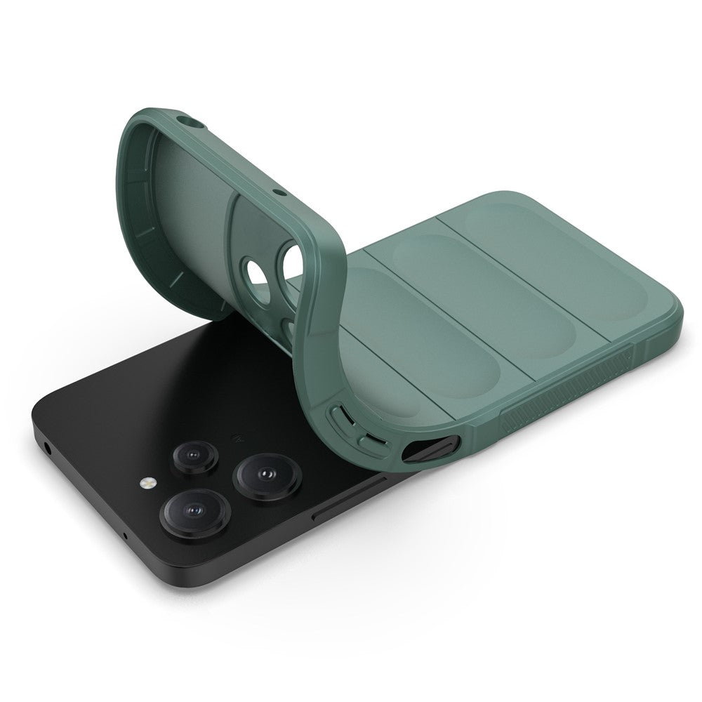 For Xiaomi Redmi 12 5G (Global) / Poco M6 Pro 5G Rugged TPU Cover Drop Protection Phone Case