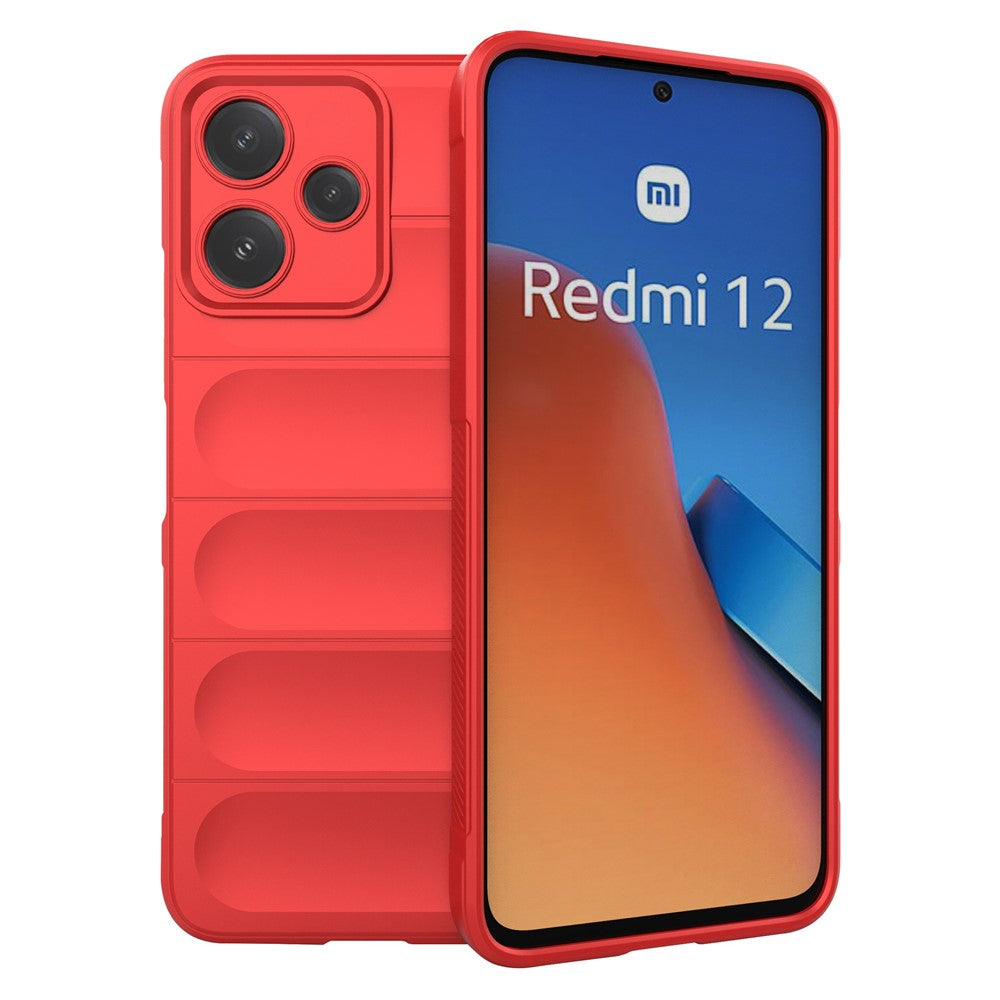 For Xiaomi Redmi 12 5G (Global) / Poco M6 Pro 5G Rugged TPU Cover Drop Protection Phone Case