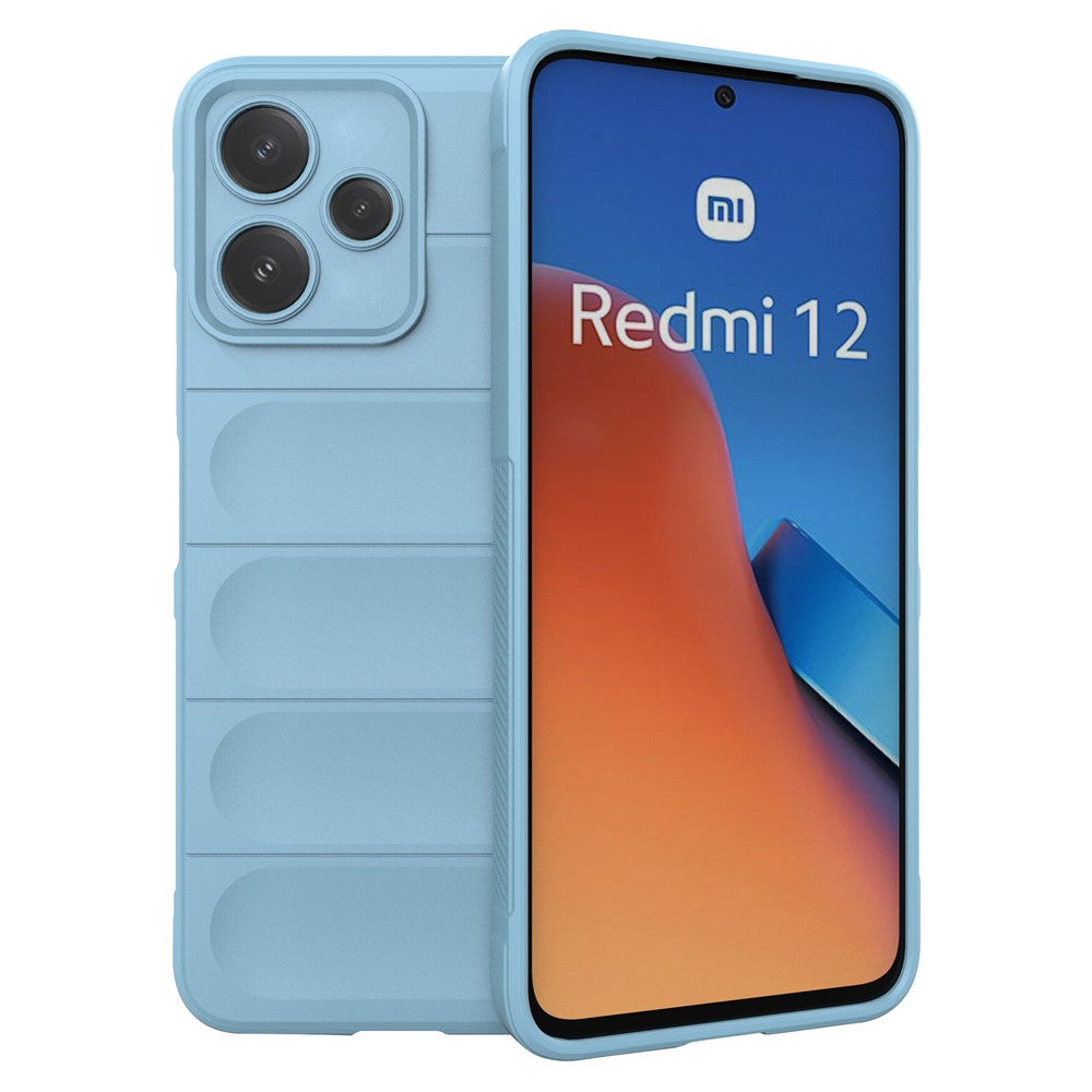 For Xiaomi Redmi 12 5G (Global) / Poco M6 Pro 5G Rugged TPU Cover Drop Protection Phone Case
