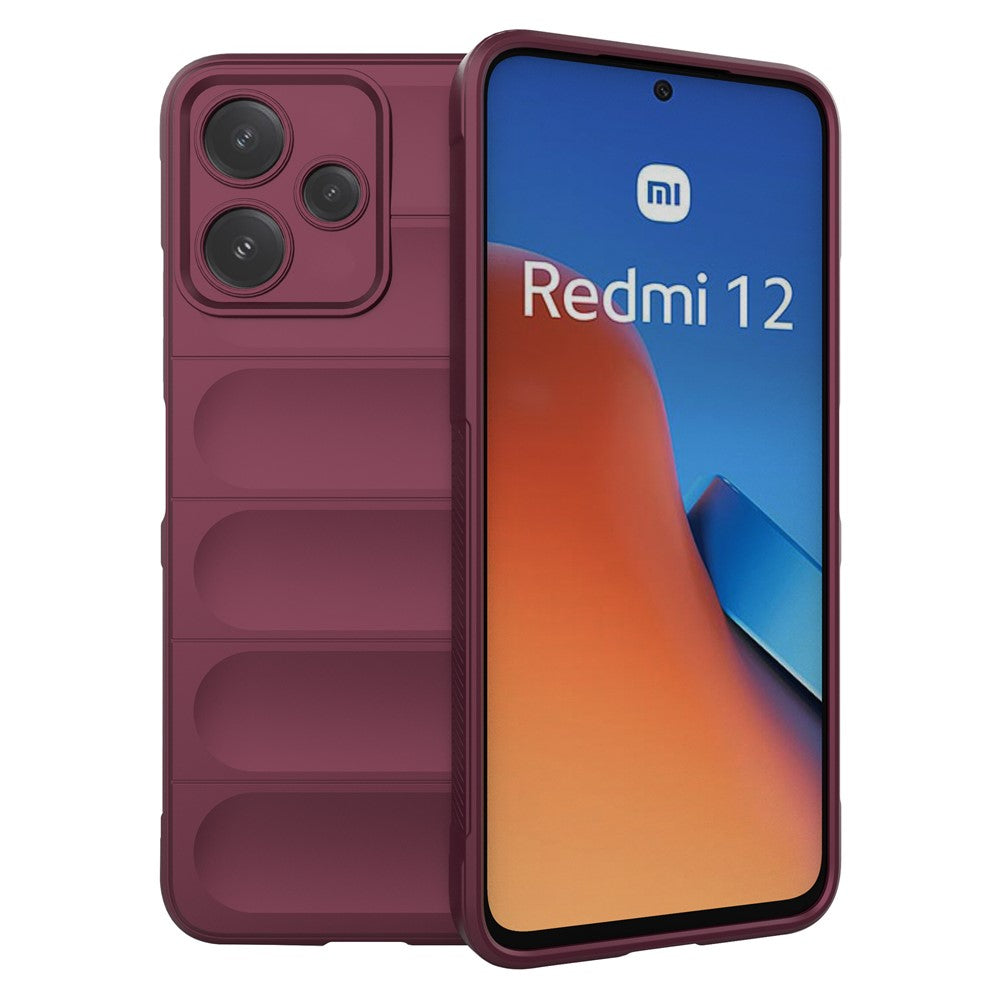 For Xiaomi Redmi 12 5G (Global) / Poco M6 Pro 5G Rugged TPU Cover Drop Protection Phone Case