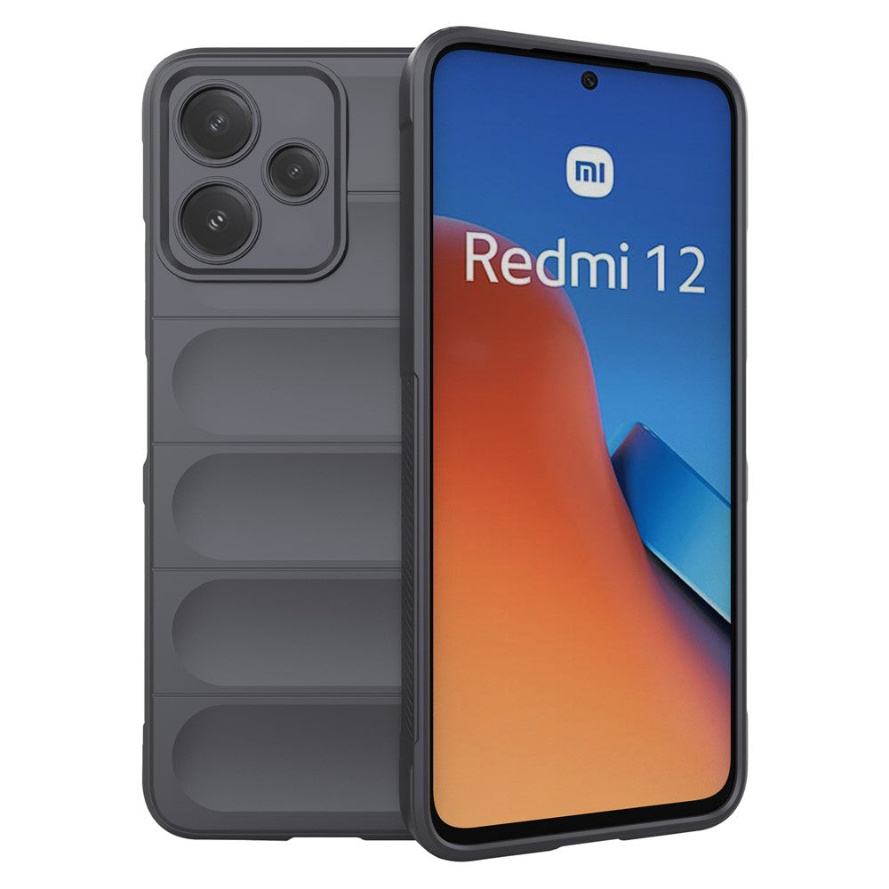 For Xiaomi Redmi 12 5G (Global) / Poco M6 Pro 5G Rugged TPU Cover Drop Protection Phone Case