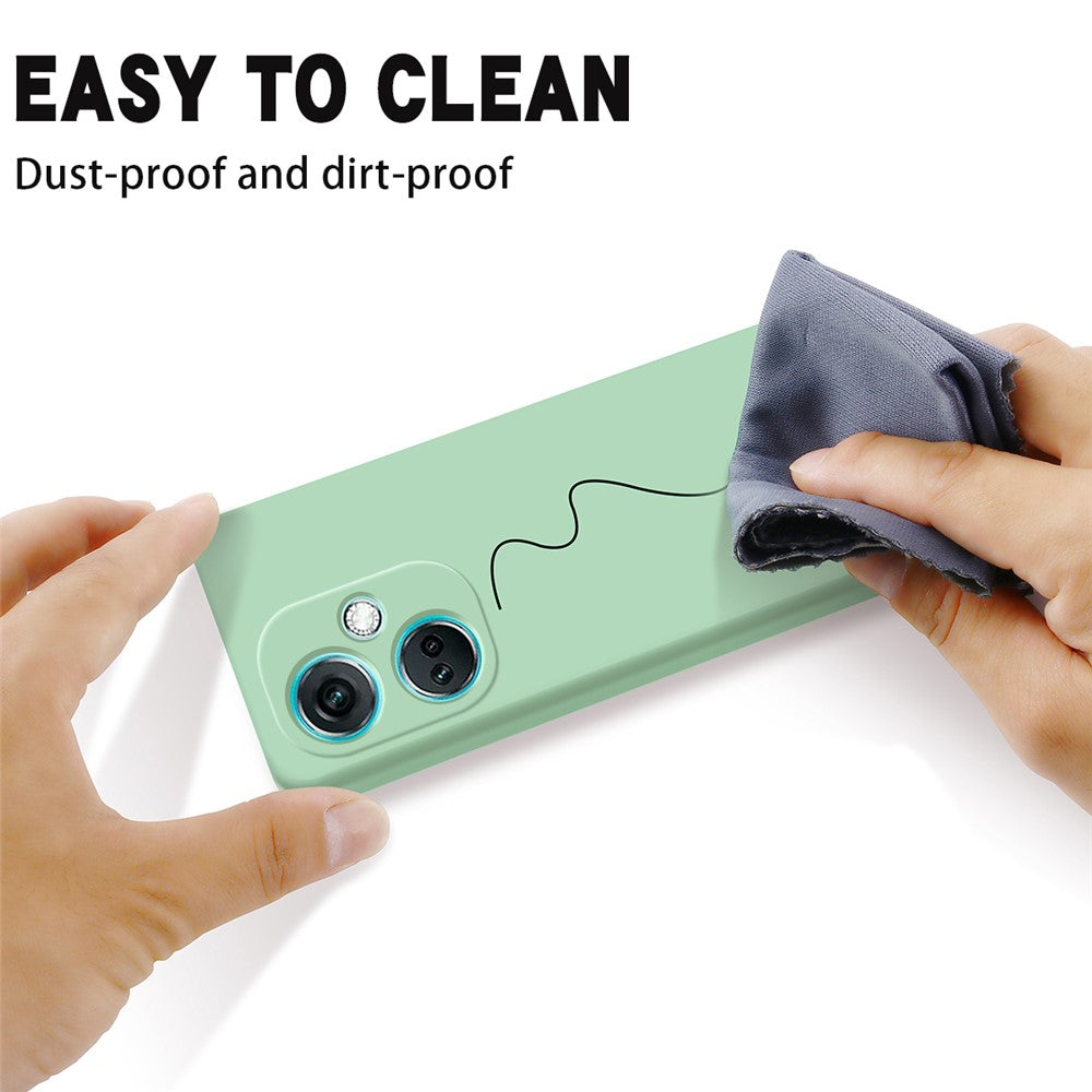 Liquid Silicone Phone Case for OnePlus Nord CE3 5G Soft Lining Shockproof Phone Cover