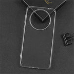 TPU-mobilskal för Huawei Mate 60, supertunt transparent smartphone-skal (stort bakre linshål)
