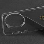 TPU-mobilskal för Huawei Mate 60, supertunt transparent smartphone-skal (stort bakre linshål)