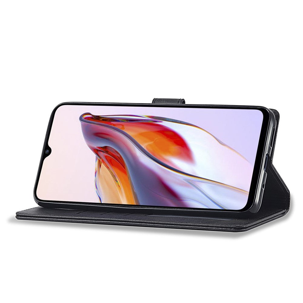 LC.IMEEKE For Xiaomi Redmi A1 4G / A2 4G Wallet Phone Case Calf Texture Stand Leather Phone Cover
