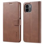 LC.IMEEKE For Xiaomi Redmi A1 4G / A2 4G Wallet Phone Case Calf Texture Stand Leather Phone Cover