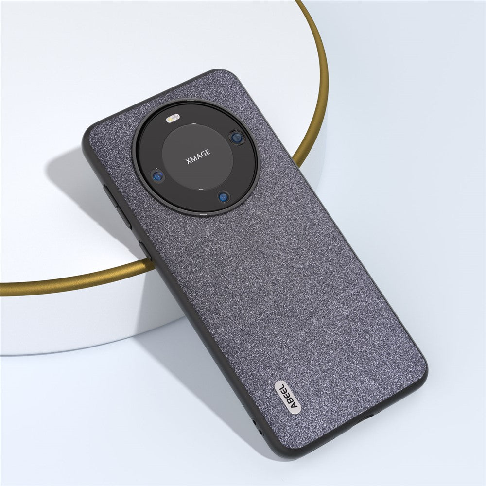 ABEEL Glitterläderfodral i TPU+PC för Huawei Mate 60, reptåligt mobilskal