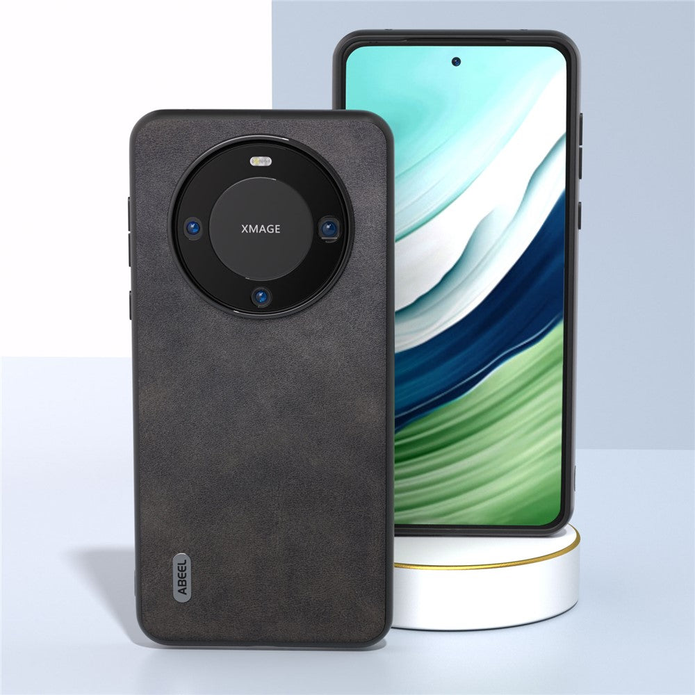 ABEEL mobilskal till Huawei Mate 60, Kohudstruktur PU-läderbelagt TPU+PC-skal