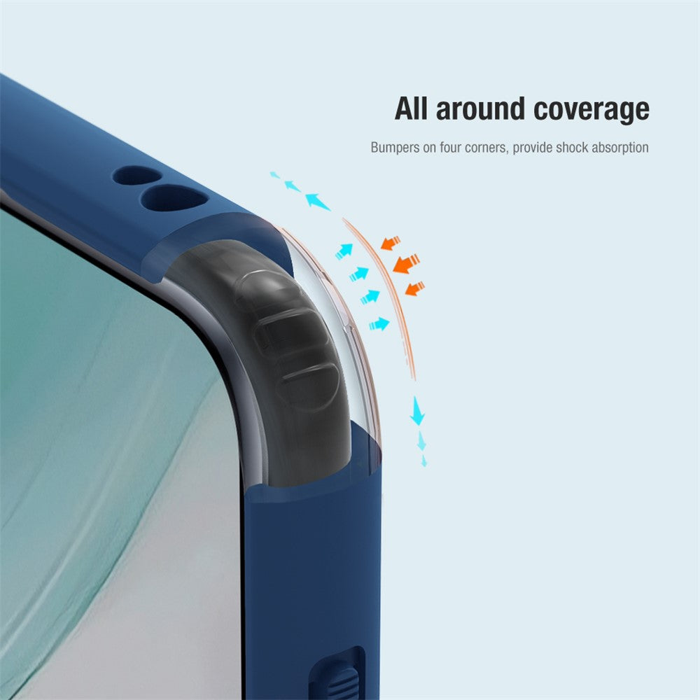 NILLKIN Super Frosted Shield Pro Phone Case for Huawei Mate 60 Pro Matte PC+TPU Phone Back Cover