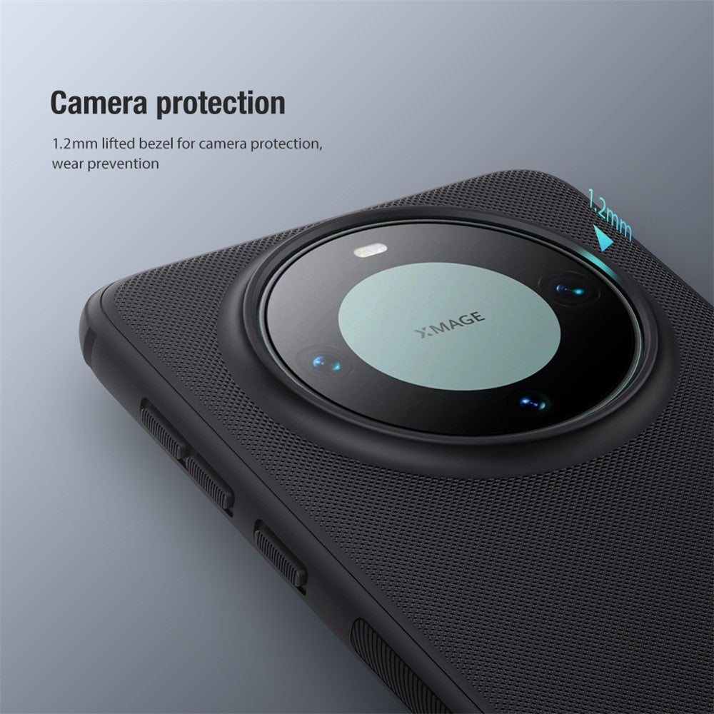 NILLKIN Super Frosted Shield Pro Phone Case for Huawei Mate 60 Pro Matte PC+TPU Phone Back Cover