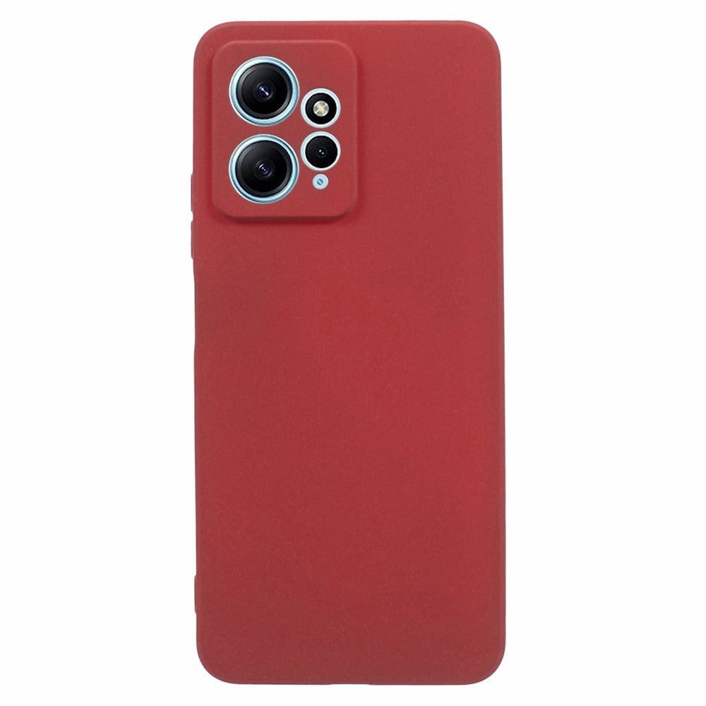 Xiaomi Redmi Note 12 4G TPU-mobilskal Dubbelsidigt matt reptåligt bakstycke