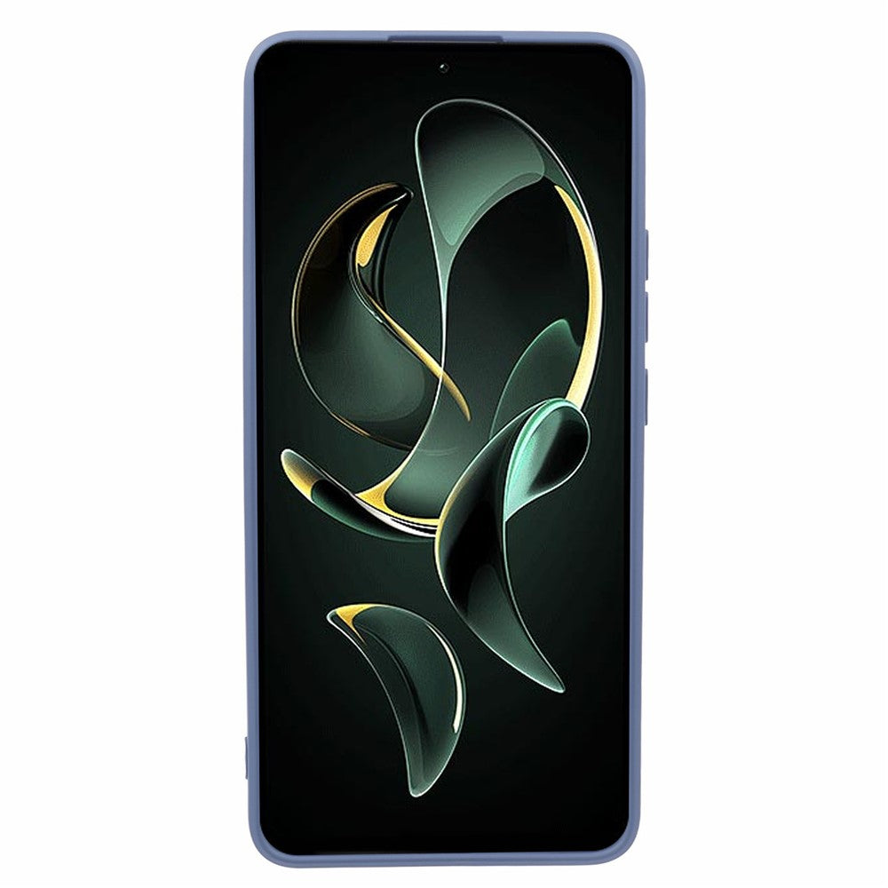 Gummerat TPU-mobilskal för Xiaomi Redmi K60 Ultra / 13T / 13T Pro, mjukt fiberfoder och reptåligt mobilskal