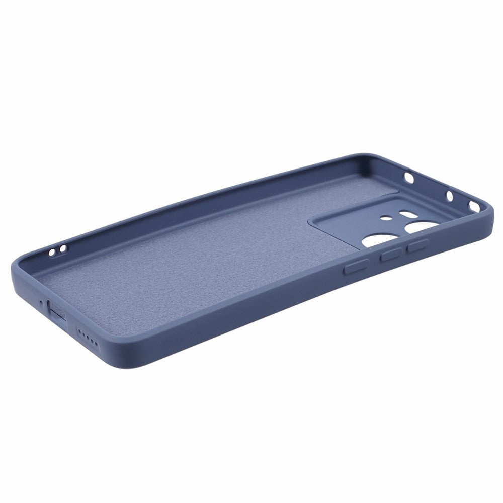 Gummerat TPU-mobilskal för Xiaomi Redmi K60 Ultra / 13T / 13T Pro, mjukt fiberfoder och reptåligt mobilskal