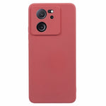 Gummerat TPU-mobilskal för Xiaomi Redmi K60 Ultra / 13T / 13T Pro, mjukt fiberfoder och reptåligt mobilskal