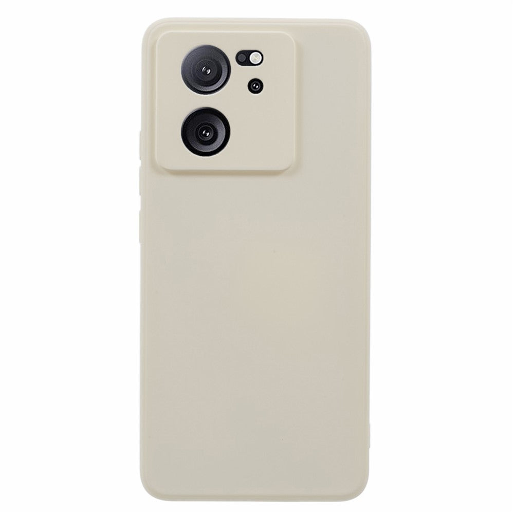 Gummerat TPU-mobilskal för Xiaomi Redmi K60 Ultra / 13T / 13T Pro, mjukt fiberfoder och reptåligt mobilskal