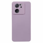 Gummerat TPU-mobilskal för Xiaomi Redmi K60 Ultra / 13T / 13T Pro, mjukt fiberfoder och reptåligt mobilskal