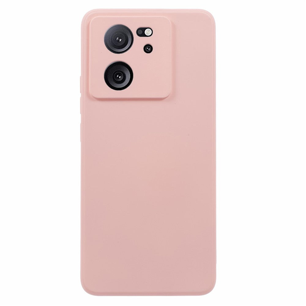 Gummerat TPU-mobilskal för Xiaomi Redmi K60 Ultra / 13T / 13T Pro, mjukt fiberfoder och reptåligt mobilskal