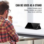 Samsung Galaxy S22 Ultra 5G Cover med kortholder og stativ Nappa-tekstur PU-læder + PC-mobilcover