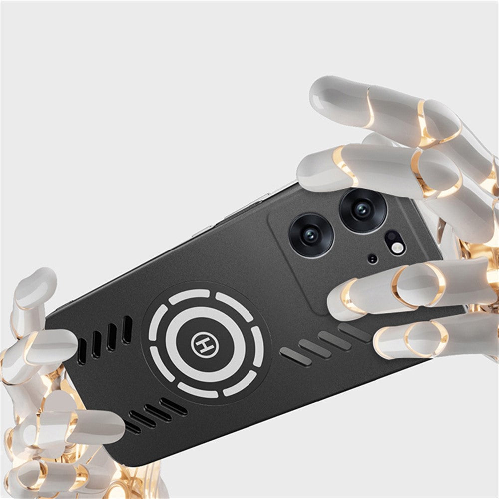 mobilskal för Xiaomi Redmi K60 Ultra / 13T / 13T Pro Magnetiskt skal Värmeavledningshål Hårt PC-bakstycke
