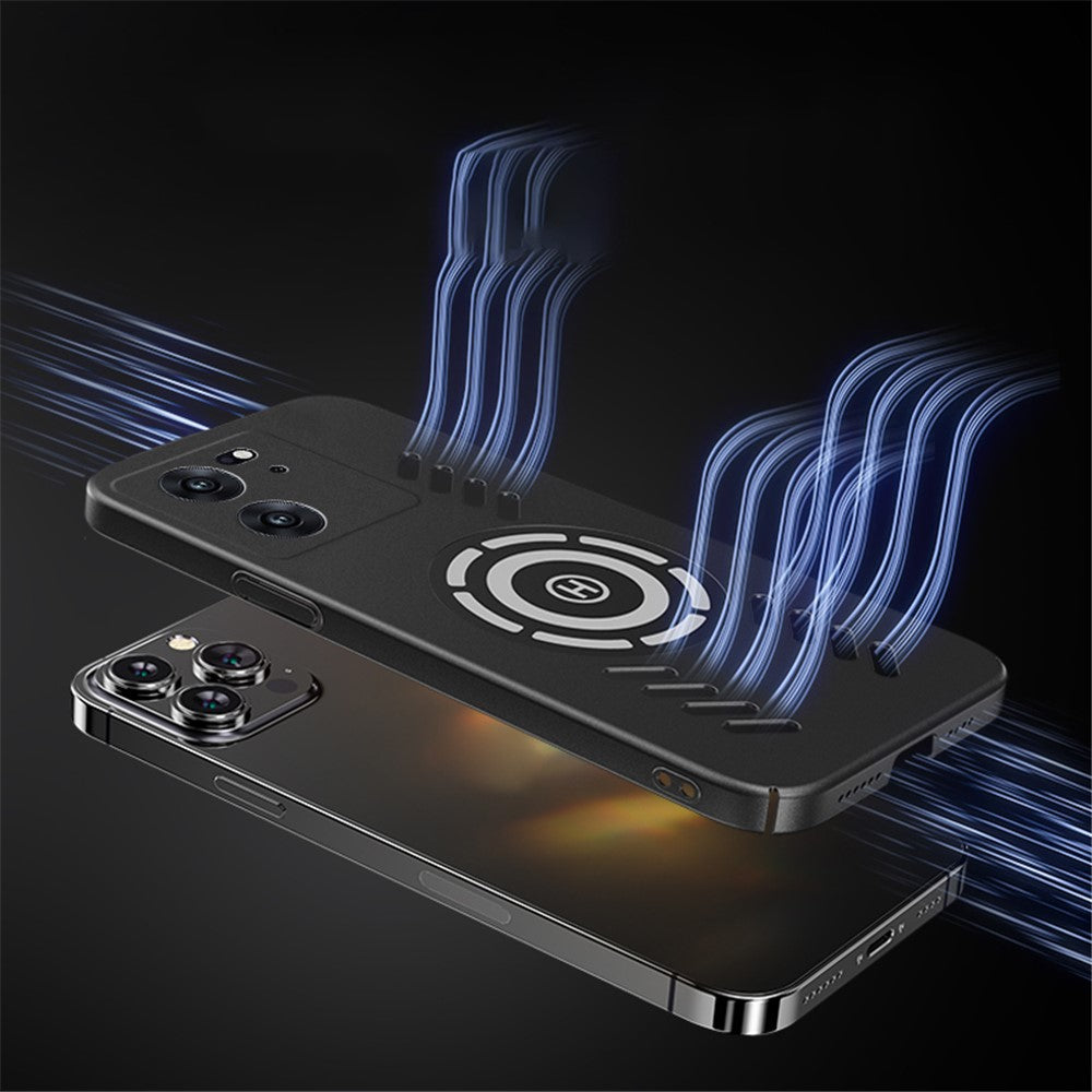 mobilskal för Xiaomi Redmi K60 Ultra / 13T / 13T Pro Magnetiskt skal Värmeavledningshål Hårt PC-bakstycke